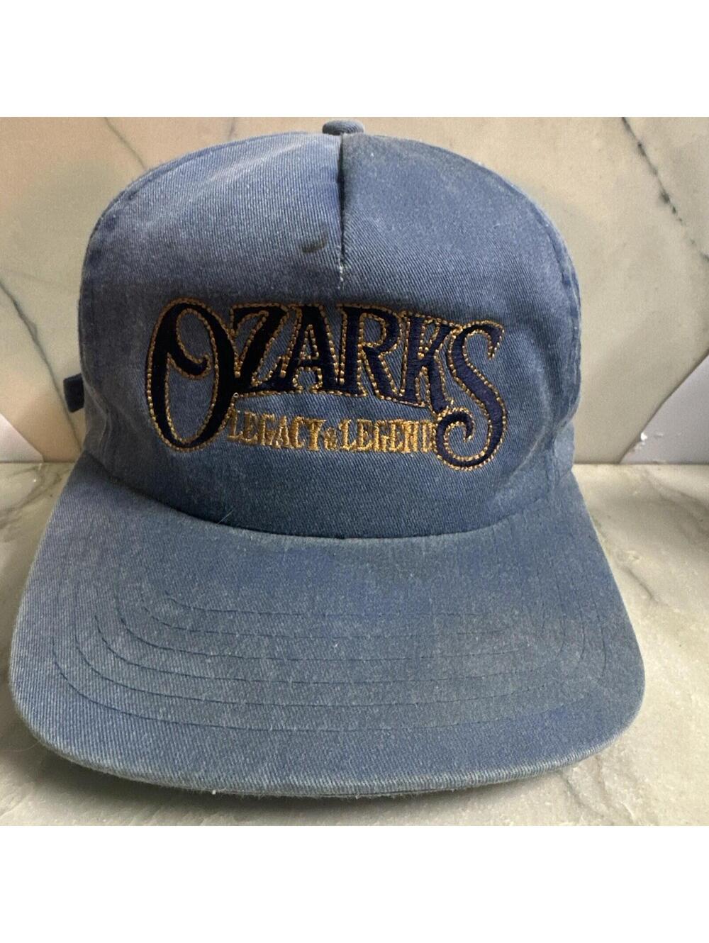 Ozarks Denim Five Panel Embroidered Vintage Hat